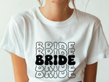 Bride Shirt, Hen Do T-Shirt for Bride Bridal Party, Bachelorette Party Shirts, Hen Party Bridesmaid Shirts, Wedding Part