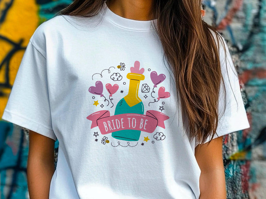 Bride to Be Shirt – Wedding T-Shirt – Bachelorette Party Tee – Engagement Gift – Bridal Shower Outfit – Future Mrs T-Shi