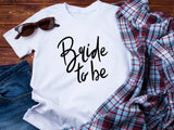Bride to Be Shirt with Handwriting Font – Wedding T-Shirt – Bachelorette Party Tee – Bridal Shower Gift – Future Mrs Eng