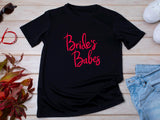 Bride’s Babes Shirt – Bridesmaid Wedding T-Shirt – Bachelorette Party Matching Tee – Bridal Party Gift – Team Bride Shir