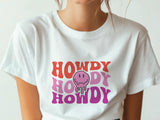 Howdy Bride Shirt, Cowgirl Bachelorette Tee, Western Wedding T-Shirt, Country Bride Gift, Rustic Engagement Party Shirt,