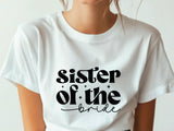 Sister of the Bride T-Shirt – Bridal Party Wedding Tee