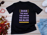 Fathers Day Dad T-Shirt – The Man The Myth Funny Dad Gift