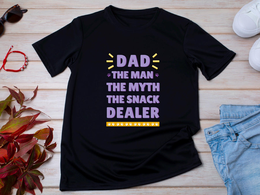 Fathers Day Dad T-Shirt – The Man The Myth Funny Dad Gift