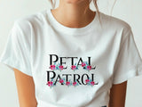 Petal Patrol T-Shirt – Flower Girl Wedding Tee – Cute Bridal Party Shirt – Toddler Wedding Outfit – Matching Ceremony T-