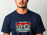 Dad Level Unlocked Gamer SVG t-shirt | Funny New Dad Game Controller tshirt | Father’s Day PNG | Gamer Dad Digital Downl