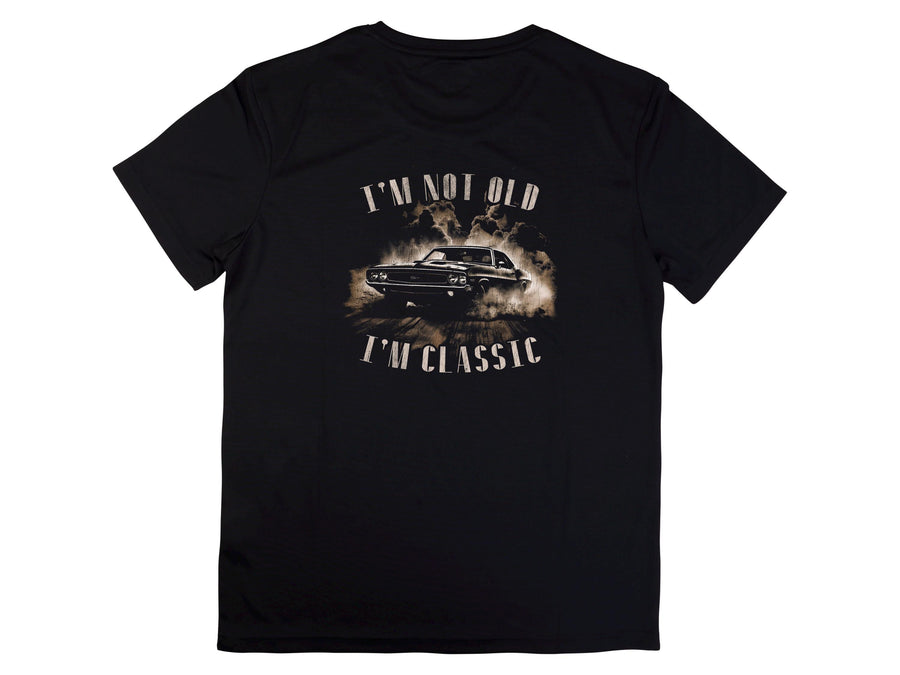 Funny Fathers Day Shirt – I'm Not Old I'm Classic – Vintage Car Dad Tee – Retro Gift for Him – Cool Car Lover Sh