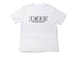 Science Dad T-Shirt – Noble Element Periodic Table, Chemistry Gift