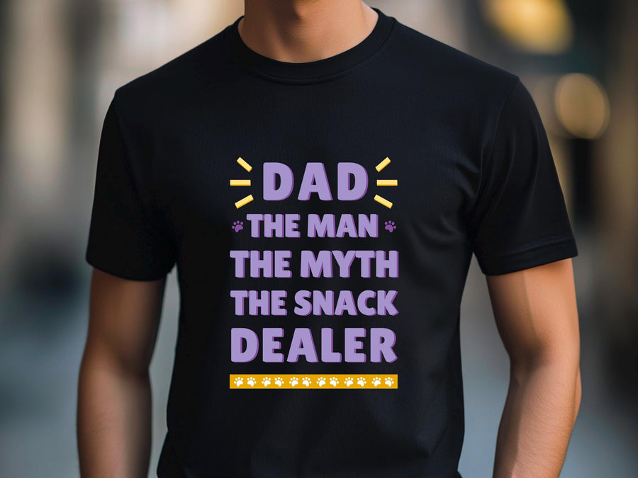 Fathers Day Dad T-Shirt – The Man The Myth Funny Dad Gift
