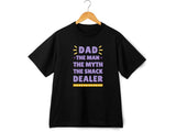 Fathers Day Dad T-Shirt – The Man The Myth Funny Dad Gift