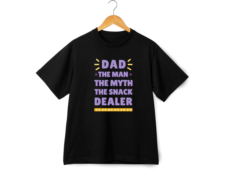 Fathers Day Dad T-Shirt – The Man The Myth Funny Dad Gift