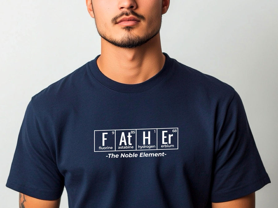 Father Periodic Table T-Shirt - Science Dad Shirt, Chemistry Gift for Dad