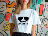 Ring Security T-Shirt – Ring Bearer Shirt – Wedding Party Tee – Hen Party Outfit – Bride Squad Shirt – Funny Wedding Gif