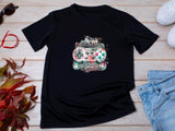 Button Mashing Legend T-Shirt | Funny Gamer Dad T-Shirt | Retro Gaming Joystick Shirt | Father’s Day Gift for Gamer | Vi