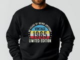 Vintage 1965 60th Birthday Sweatshirt | Cozy Gift for Dad
