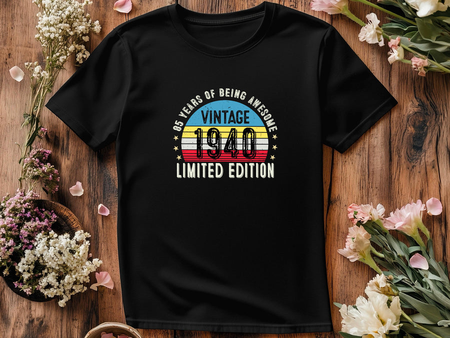 1940 85th Birthday T-Shirt | Funny 85th Gifts for Him, Gifts for Him | Classic 85th T-Shirt for Men