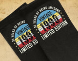 Socks 35th Birthday Gifts For Men Or Women Awesome Since 1991 35 Years Old