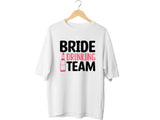 Bride Drinking Team Shirt – Bachelorette Party Tee – Rosé All Day T-Shirt – Bridal Shower Outfit – Bridesmaid Matching S