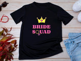 Bride Squad Shirt – Bachelorette Party T-Shirt – Bridesmaid Matching Tee – Bridal Shower Outfit – Team Bride Wedding Shi