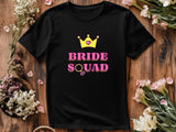 Bride Squad Shirt – Bachelorette Party T-Shirt – Bridesmaid Matching Tee – Bridal Shower Outfit – Team Bride Wedding Shi