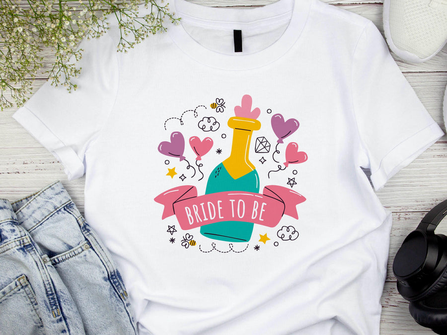 Bride to Be Shirt – Wedding T-Shirt – Bachelorette Party Tee – Engagement Gift – Bridal Shower Outfit – Future Mrs T-Shi