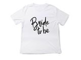 Bride to Be Shirt with Handwriting Font – Wedding T-Shirt – Bachelorette Party Tee – Bridal Shower Gift – Future Mrs Eng