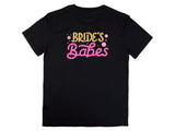 Bride’s Babes Pink Shirt – Bridesmaid T-Shirt – Bachelorette Party Matching Tee – Bridal Shower Outfit – Team Bride Shir