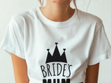 Bride’s Mum Wedding Shirt – Mother of the Bride T-Shirt – Heart and Crown Design – Bridal Party Tee – Mum of the Bride G