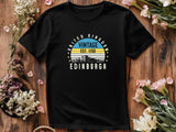 Edinburgh Est. 1130 T-Shirt – Vintage United Kingdom Tee – Retro UK City Shirt – British Heritage Gift – Unisex England 