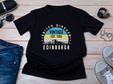 Edinburgh Est. 1130 T-Shirt – Vintage United Kingdom Tee – Retro UK City Shirt – British Heritage Gift – Unisex England 