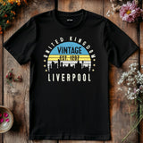 Liverpool T-Shirt United Kingdom Est. 1207 | Vintage UK City Shirt | England Souvenir Tee | Gift for Traveler | British 