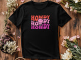 Howdy Bride Shirt, Cowgirl Bachelorette Tee, Western Wedding T-Shirt, Country Bride Gift, Rustic Engagement Party Shirt,