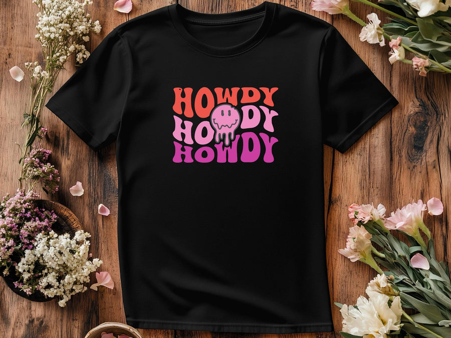 Howdy Bride Shirt, Cowgirl Bachelorette Tee, Western Wedding T-Shirt, Country Bride Gift, Rustic Engagement Party Shirt,