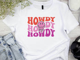 Howdy Bride Shirt, Cowgirl Bachelorette Tee, Western Wedding T-Shirt, Country Bride Gift, Rustic Engagement Party Shirt,