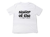 Sister of the Bride T-Shirt – Bridal Party Wedding Tee