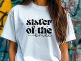 Sister of the Bride T-Shirt – Bridal Party Wedding Tee