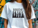 Bride Fashion T-Shirt – Wedding Day Tee – Stylish Bride Shirt – Bridal Shower Gift – Engagement Outfit – Bachelorette To