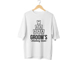 Grooms Drinking Team T-Shirt – Funny Wedding Stag Party Shirt – Bachelor Party Tee for Men – Groom Squad Drinking Shirt