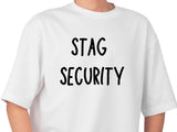 Stag Security T-Shirt – Wedding Party Shirt – Funny Bachelor Party Tee – Groom Squad Outfit