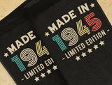Socks 81st Birthday Gift For Men Or Women | Limited Edition Made In 1945 | 81 Years Old Funny Gift Idea