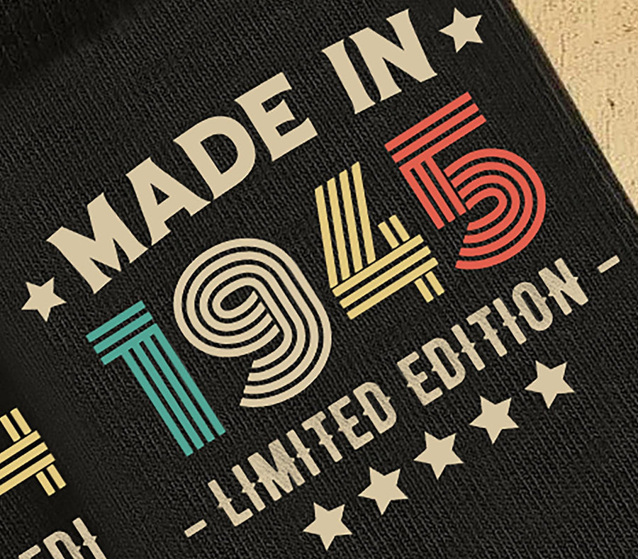 Socks 81st Birthday Gift For Men Or Women | Limited Edition Made In 1945 | 81 Years Old Funny Gift Idea