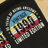 Socks 35th Birthday Gifts For Men Or Women Awesome Since 1991 35 Years Old