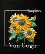 Van Gogh Sunflowers Tote Bag – Canvas Art Tote, Sunflowers Shopping Bag, Vincent Van Gogh Art Print