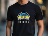 Bristol Est. 1542 T-Shirt – Vintage United Kingdom Unisex Tee – Retro British City Shirt – UK Heritage Gift – Old Englan