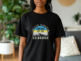 Edinburgh Est. 1130 T-Shirt – Vintage United Kingdom Tee – Retro UK City Shirt – British Heritage Gift – Unisex England 
