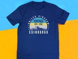 Edinburgh Est. 1130 T-Shirt – Vintage United Kingdom Tee – Retro UK City Shirt – British Heritage Gift – Unisex England 