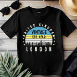 London T-Shirt United Kingdom Est. 47 AD | Vintage UK City Shirt | British Heritage Tee | England Souvenir | Gift for Tr