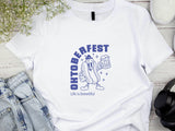 Oktoberfest T-Shirt – Funny Beer Festival Tee – Bavarian Costume Shirt – German Party Outfit – Lederhosen Style – Beer L