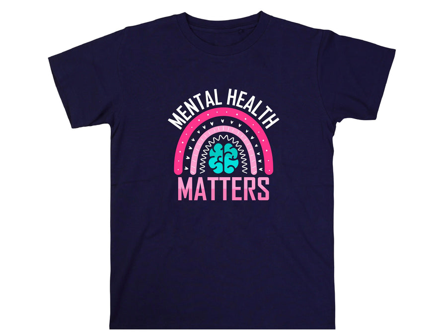 Mental Health Matters T-Shirt, Positive Quote Graphic Tee