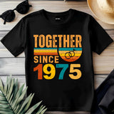51 years married gift, 51th anniversary, 1975 anniversary gift, golden anniversary, golden wedding gift, 51th wedding pr